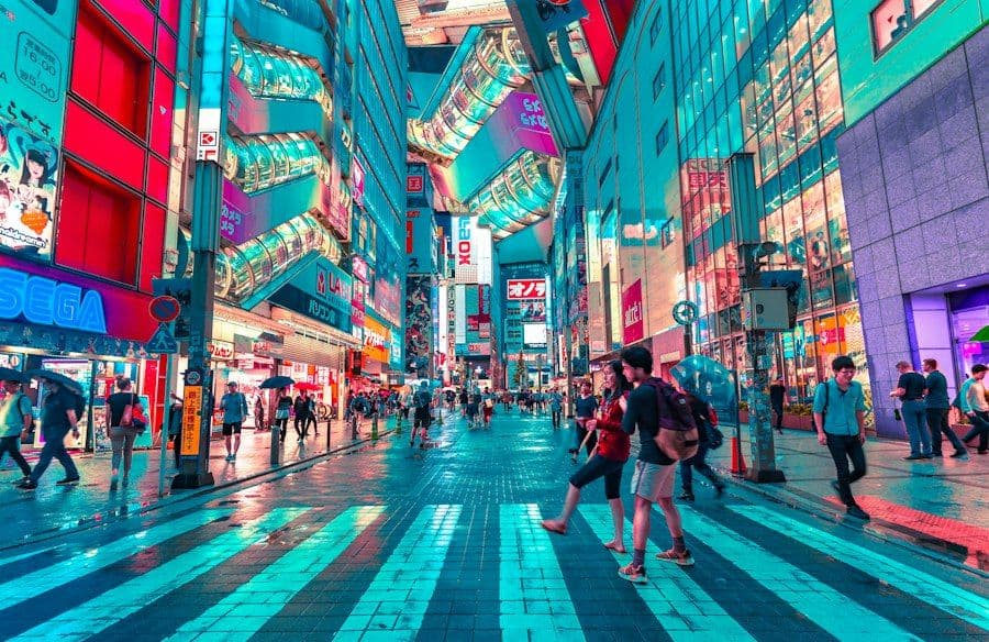 Tokyo skyline